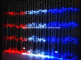 led waterfall curtain lights