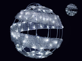 led xmas ball lights