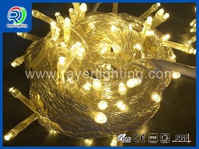 transparent wire string lights